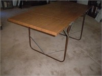 Metal Folding Table  60/30x30x28 Inches