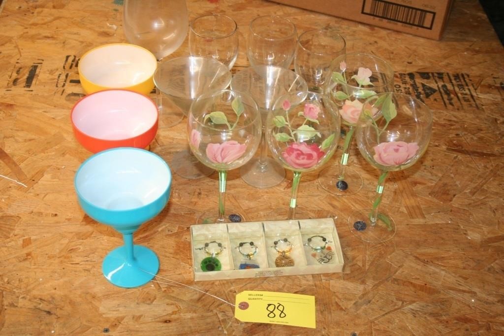 Wine glasses