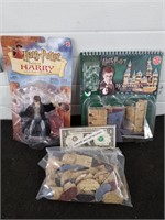 Harry Potter Action Figure and Building Cards