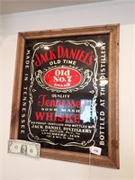 Jack Daniel's advertising mirror