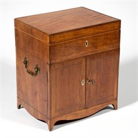 BRITISH INLAID SATINWOOD DRESSING CHEST, finely