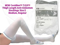 2 New Covidien Thigh Anti-Embolism Stocking HD2