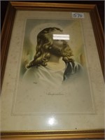 Vintage Religious print