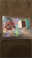 Tevin Coleman 2015 spectra rookie blue auto in