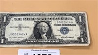 1957 silver certificate, dollar