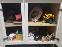 Contents of Shop Cabinet