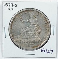 1877-S  Trade Dollar   XF
