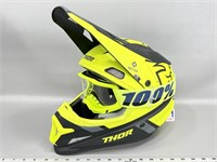 New Thor racing helmet & Goggles size small