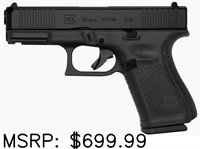 Glock G19 Gen 5 9mm Semi-Auto Pistol