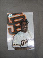 1993 Leaf Inc. Signed Barry Bonds Baseball Card