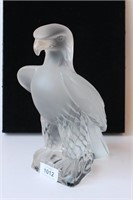 Lalique crystal model of an eagle