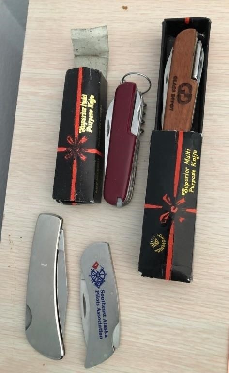 D - MIXED LOT OF FOLDING KNIVES (B44)