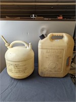 2 Gas Cans- 6 Gallon & 5Gallon