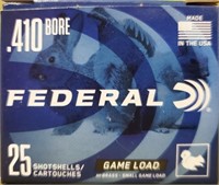 FEDERAL 410 7.5 SHOT 25 ROUNDS