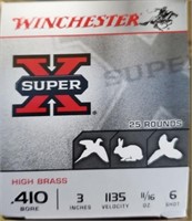 WINCHESTER 410 6 SHOT 25 ROUNDS