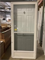 34"x76" RH Steel Door/Storm Door Combo