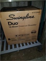Swingline 12 sheet crosscut shredder