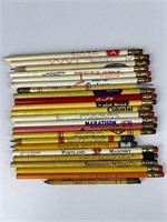 Vintage advertising pencils