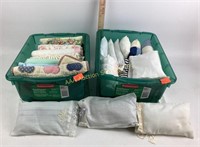 Miniature Craft Blankets and pillows including