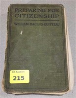 Preparing for Citizenship book