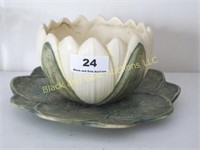 Weller Pottery Lily Pad Flower Planter