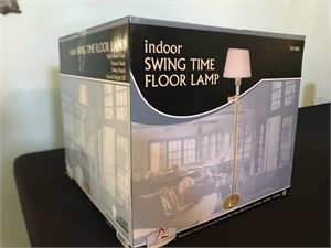 Indoor swing Time floor lamp new in box
