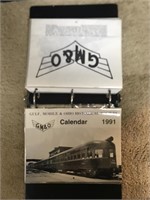 Finder of train calendars newer