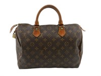 Louis Vuitton Monogram Speedy 30 Hand Bag