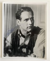 Paul Newman signed photo