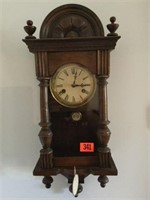 German Small Wall Clock. 8 Day