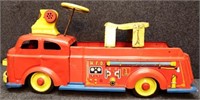 Vintage Wyandotte Ride-on Toy Fire Engine Truck