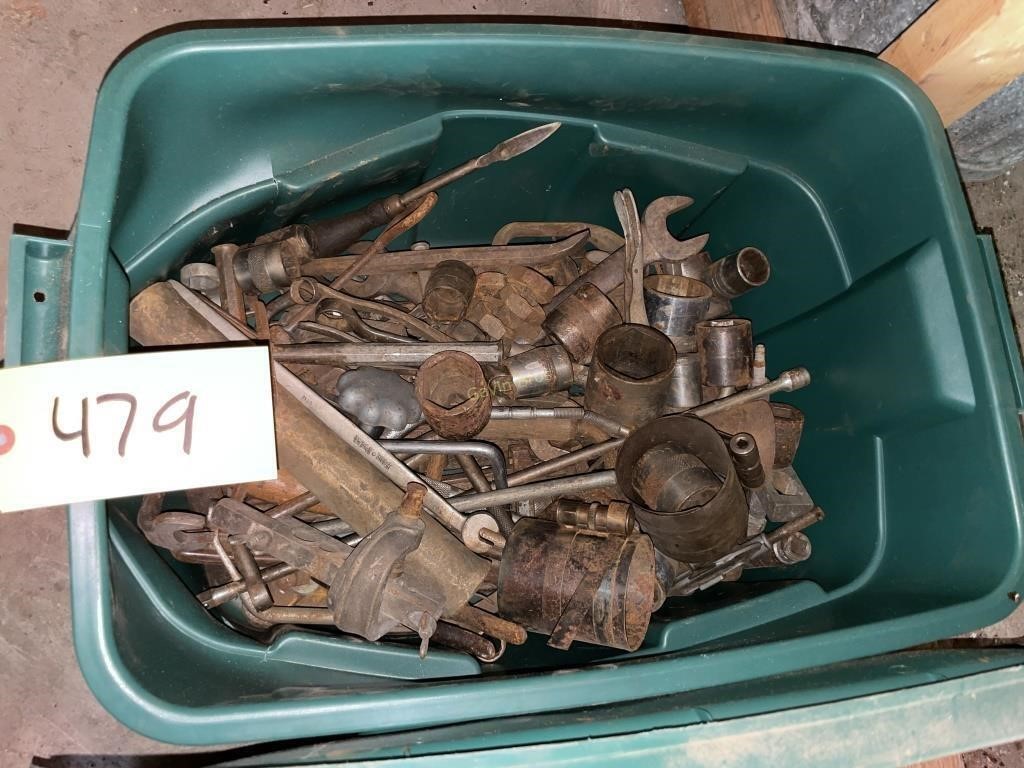 Bin of Old Tools