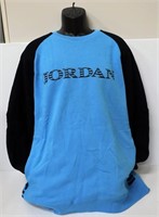 Jordan Retro 10 Blue Stripe Crewneck Sweatshirt