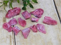 GEM RHODONITE ROCK STONE LAPIDARY SPECIMEN