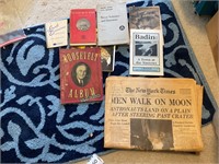 Vintage papers and pamphlets