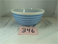 Vintage 1960's Pyrex Blue Stripe Nesting Bowl