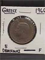 1966 Greek coin