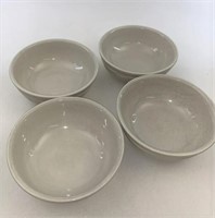 USA Ivory cereal bowls very well used condition