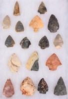 Southwestern Indian Artifacts Arrowheads 17 pcs.