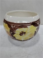 Hand painted Mexican pot Mexico