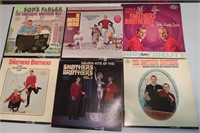 6 Vintage Smother Bros. Records-33 1/3 RPM