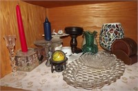 CANDLE HOLDERS, COASTERS AND MORE