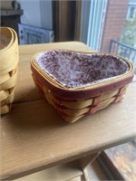 Two Longaberger baskets