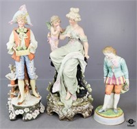 Porelain Figurines / 3 pc