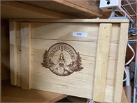 Land O Lakes wooden crate