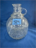 Glass Vinegar Jar