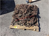Pallet of Cast Iron Architectural Salvage