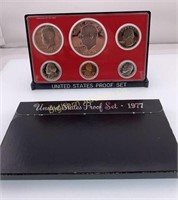 1977 US Proof Coin Set 6 Coin Lot