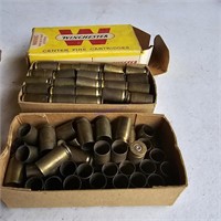 Approximately 1 1/2 Box Winchester 9mm Cases