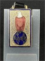 Enamel Watch FOB, CASE FOB of the Month Racine, WI